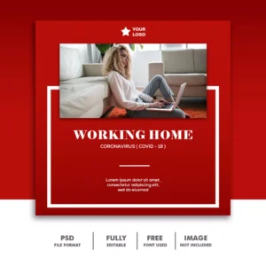 social media post banner instagram template coron crc1401268c size1.4mb - title:Home - اورچین فایل - format: - sku: - keywords: p_id:18