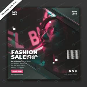 social media post fashion banner template crc67124974 size2.30mb - title:Home - اورچین فایل - format: - sku: - keywords: p_id:18