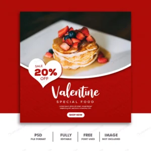 social media post instagram valentine banner food crc5770e1bc size1.27mb - title:Home - اورچین فایل - format: - sku: - keywords: p_id:18
