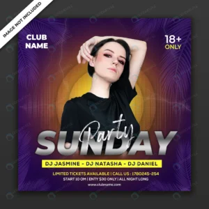 social media post template instagram club dj part crcf84c67e7 size13.89mb - title:Home - اورچین فایل - format: - sku: - keywords: p_id:18