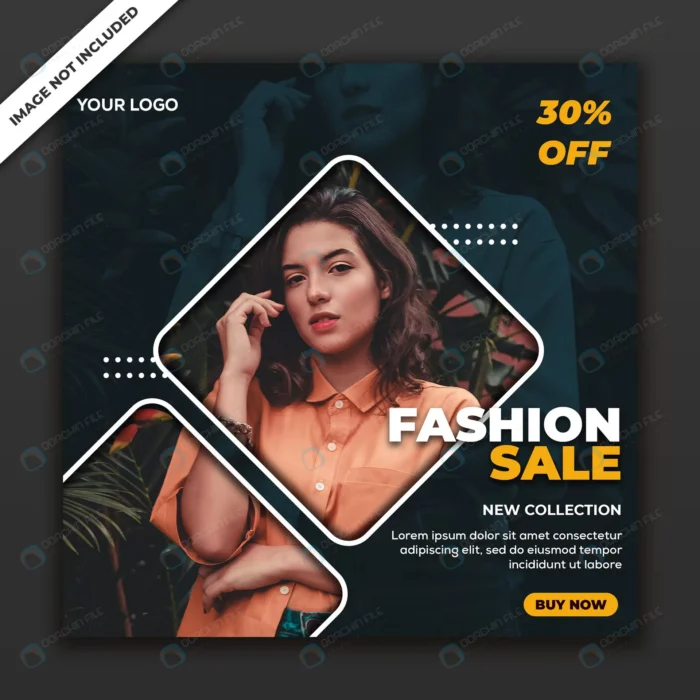 social media post template instagram fashion sale crc830deafd size2.53mb - title:پست اینستاگرام ویژه خرید با تخفیف 30 درصد - اورچین فایل - format:PSD - فتوشاپ - sku:crc830deafd - keywords: p_id:65663