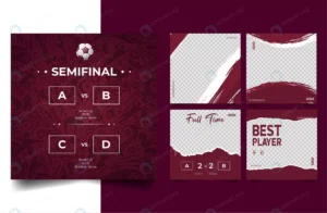 social media post template qatar 2022 football cha rnd257 frp33230586 - title:Home - اورچین فایل - format: - sku: - keywords: p_id:18