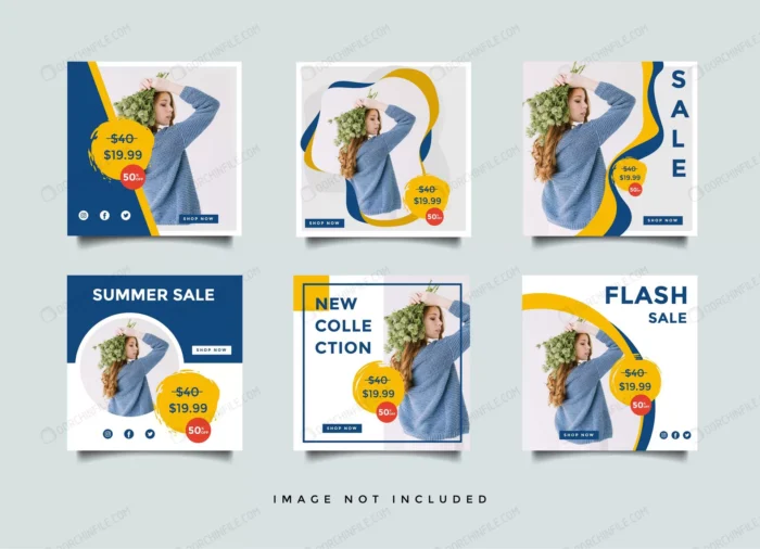 social media post template crcd48c07e5 size1.28mb - title:مجموعه قالب پست اینستاگرام فروش محصول - اورچین فایل - format:EPS - وکتور - sku:crcd48c07e5 - keywords:مجموعه قالب پست اینستاگرام فروش محصول p_id:102383