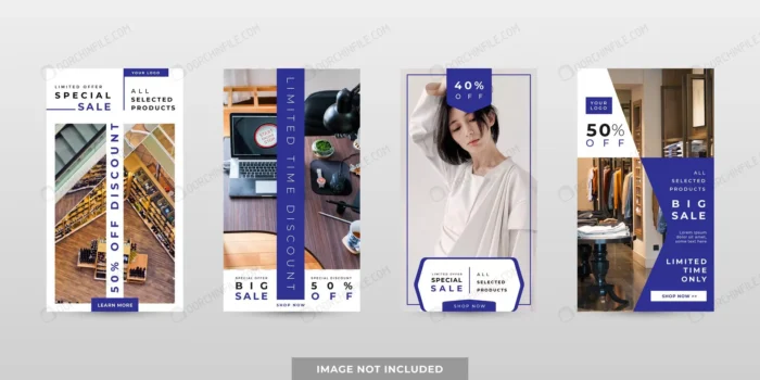 social media stories banner templates crcab713e22 size4.41mb - title:قالب استوری اینستاگرام فروش محصول - اورچین فایل - format:EPS - وکتور - sku:crcab713e22 - keywords:قالب استوری اینستاگرام فروش محصول p_id:102685
