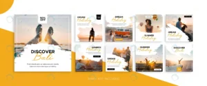 social media travel feed post bundle kit template rnd511 frp9750501 - title:Home - اورچین فایل - format: - sku: - keywords: p_id:18