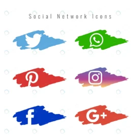 social network icons set with paint brushes crc576d0619 size1.49mb - title:Home Main - اورچین فایل - format: - sku: - keywords: p_id:18