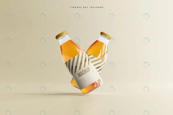soft drink glass beverage bottle mockup crc11305081 size53.40mb - title:موکاپ بطری آبمیوه و شیر کوچک - اورچین فایل - format:PSD - فتوشاپ - sku:crc11305081 - keywords: p_id:54158