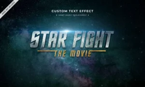 space movie 3d text style effect - title:Home - اورچین فایل - format: - sku: - keywords: p_id:18