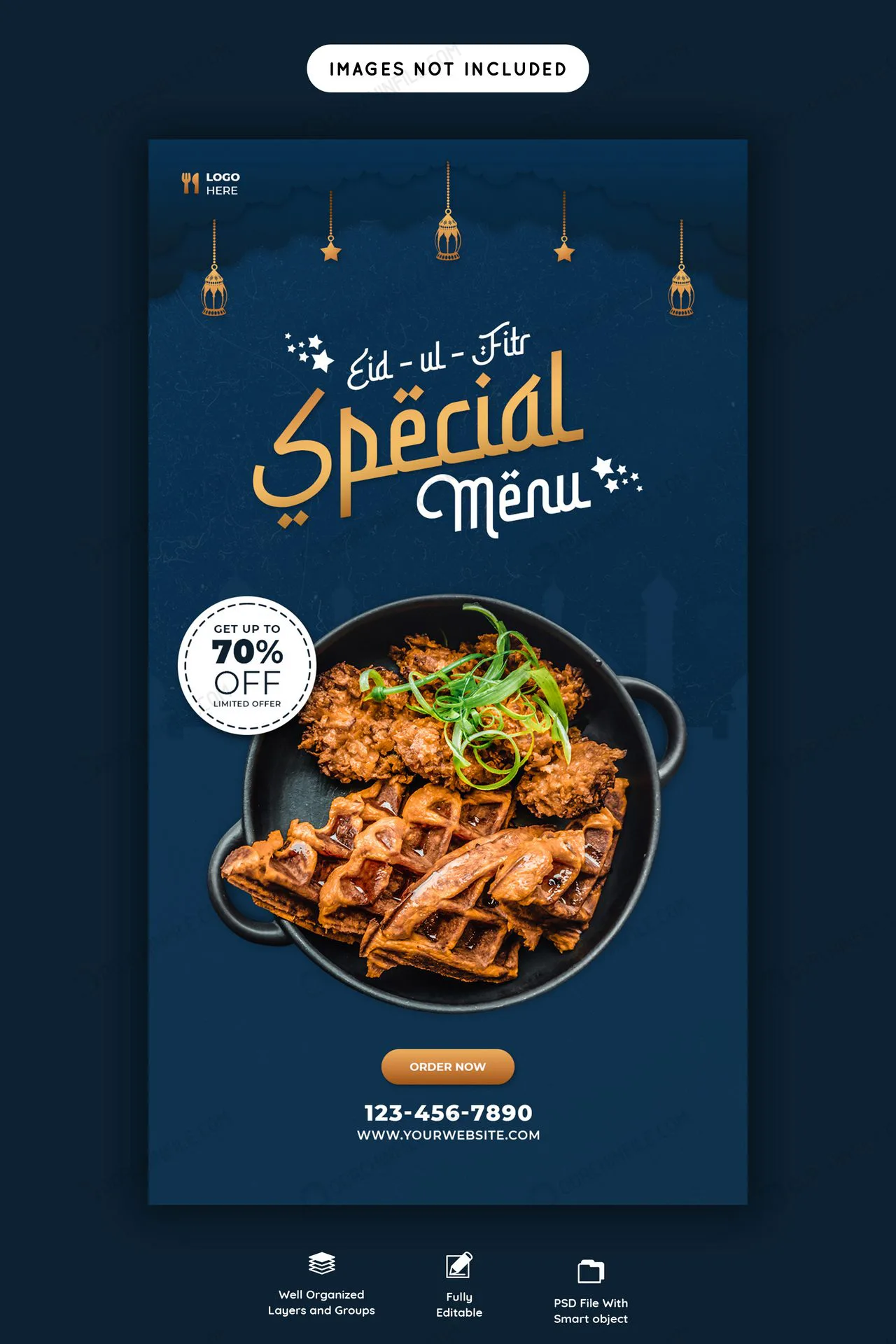special eid ul fitr food menu instagram story psd crcd0722b7b size10.01mb - title:قالب استوری اینستاگرام عید فطر - اورچین فایل - format:PSD - فتوشاپ - sku:crcd0722b7b - keywords:قالب استوری اینستاگرام عید فطر p_id:105353