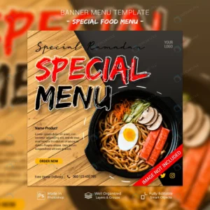 special menu ramadan social media post banner tem crca311f6f9 size17.40mb - title:Home - اورچین فایل - format: - sku: - keywords: p_id:18