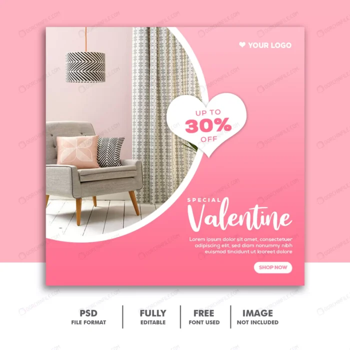 special valentine furniture sale social media pos crce68edce9 size0.88mb - title:تمپلیت پست اینستاگرام فروش ویژه ولنتاین - اورچین فایل - format:PSD - فتوشاپ - sku:crce68edce9 - keywords:تمپلیت پست اینستاگرام فروش ویژه ولنتاین p_id:105582