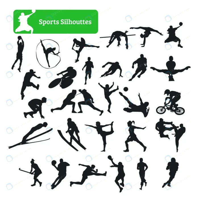 sport silhouette collection crcb162ca11 size0.99mb 1 - title:وکتور سیلوئت ورزشی - اورچین فایل - format:EPS - وکتور - sku:crcb162ca11 - keywords: p_id:48967