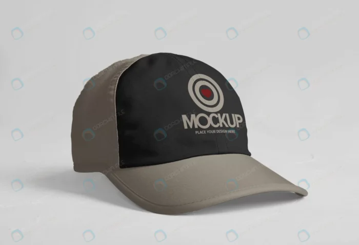 sports cap logo mockup design isolated crc9039007a size72.82mb - title:موکاپ لوگو کلاه ورزشی - اورچین فایل - format:PSD - فتوشاپ - sku:crc9039007a - keywords: p_id:78121