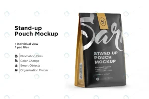 stand up matte pouch with mockup isolated crc3d3ce987 size40.03mb - title:Home - اورچین فایل - format: - sku: - keywords: p_id:18