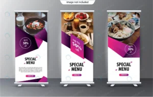 standee roll up banner template advertising crc788d78ac size3.65mb - title:Home - اورچین فایل - format: - sku: - keywords: p_id:18