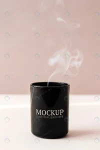 steaming black coffee cup mockup crcd8884403 size56.20mb 1 - title:Home - اورچین فایل - format: - sku: - keywords: p_id:18