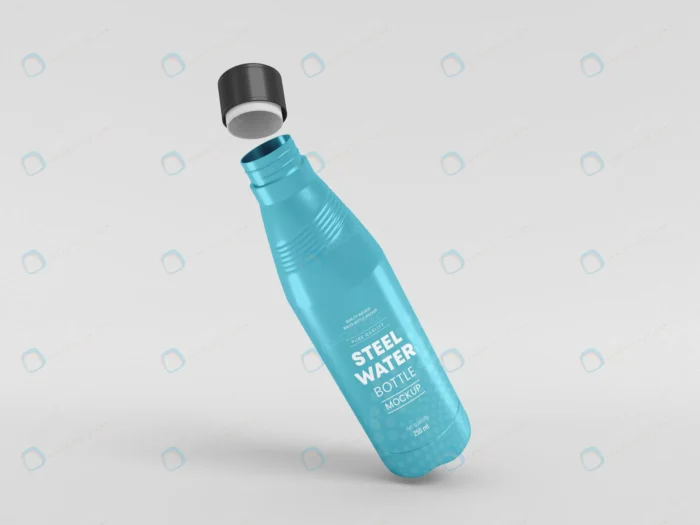 steel water bottle crc65cd005e size44.74mb - title:موکاپ قمقمه آب از جنس استیل - اورچین فایل - format:PSD - فتوشاپ - sku:crc65cd005e - keywords: p_id:54164