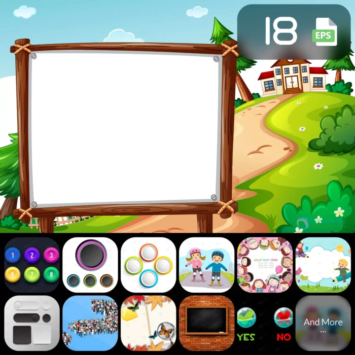 storyline 1a 1 1 - title:کالکشن 18 طرح برای تولید محتوا - اورچین فایل - format:EPS - وکتور - sku:crcvec18story - keywords: p_id:43477