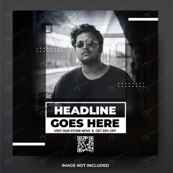 stylish dark modern social media post feed crc2de8f857 size17.29mb - title:قالب پست اینستاگرام با تم دارک - اورچین فایل - format:PSD - فتوشاپ - sku:crc2de8f857 - keywords: p_id:65689