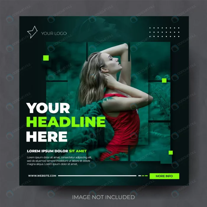 stylish green fashion sale instagram post feed te crc7996c165 size5.12mb 1 - title:stylish green fashion sale instagram post - اورچین فایل - format:PSD - فتوشاپ - sku:crc7996c165 - keywords: p_id:46080