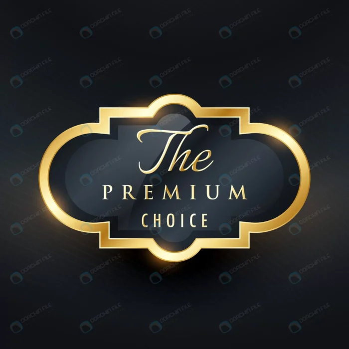 stylish premium choice label design crcad93ea17 size2.46mb - title:وکتور لیبل طلایی انتخاب مرغوب - اورچین فایل - format:EPS - وکتور - sku:crcad93ea17 - keywords: p_id:61017