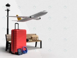 suitcase with airplane traveler accessories essent rnd886 frp19541489 - title:Home - اورچین فایل - format: - sku: - keywords: p_id:18