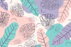 summer pattern background minimal coloured leaves crcae284dbf size1.36mb - title:Home - اورچین فایل - format: - sku: - keywords: p_id:18