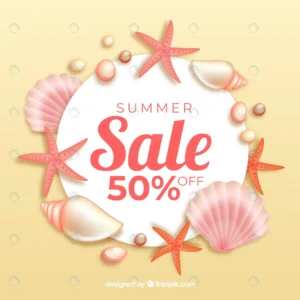 summer sale background with shells crc2a600ec3 size5.88mb - title:Home - اورچین فایل - format: - sku: - keywords: p_id:18