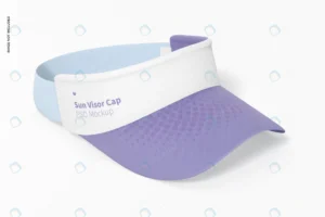 sun visor cap mockup right view crca4b70053 size64.19mb - title:Home - اورچین فایل - format: - sku: - keywords: p_id:18