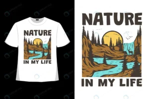 t shirt retro forest mountain pine tree nature dee rnd840 frp14291534 - title:Home - اورچین فایل - format: - sku: - keywords: p_id:18