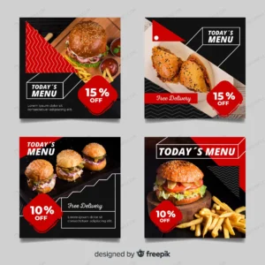 tasty burgers instagram post collection with phot crcfbb8ee07 size4.41mb - title:Home - اورچین فایل - format: - sku: - keywords: p_id:18