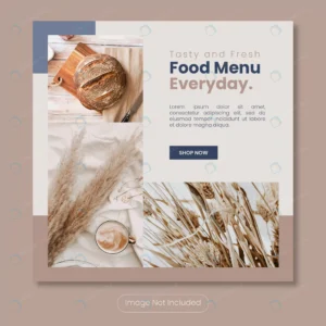 tasty fresh food menu instagram post banner templ crc7d55ce79 size2.41mb - title:Home - اورچین فایل - format: - sku: - keywords: p_id:18