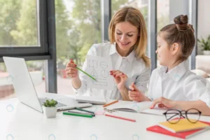 teacher helping her daughter study indoors crc7fdce1b7 size1.15mb 5760x3840 - title:Home - اورچین فایل - format: - sku: - keywords: p_id:18