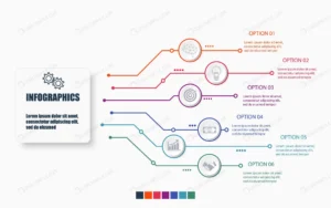 technology business infographic template with 6 o crce7cb5a04 size2.24mb - title:Home - اورچین فایل - format: - sku: - keywords: p_id:18