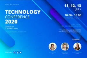 technology conference poster template crcef3b05ca size5.48mb - title:Home - اورچین فایل - format: - sku: - keywords: p_id:18