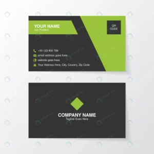 technology style business card template green geom rnd437 frp31103973 - title:Home - اورچین فایل - format: - sku: - keywords: p_id:18