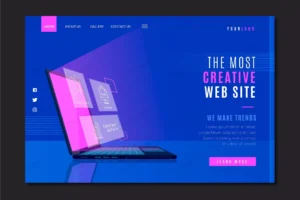 template business landing page with laptop crc2d086a3f size1.28mb - title:Home - اورچین فایل - format: - sku: - keywords: p_id:18