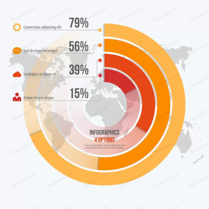 template circle informative infographics crcfdd51fc8 size2.78mb - title:وکتور اینفوگرافیک دایره ای - اورچین فایل - format:EPS - وکتور - sku:crcfdd51fc8 - keywords: p_id:99283