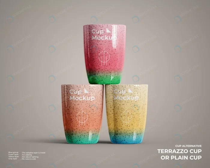 three ceramic cups mockup front view crc9cbd87fa size67.00mb - title:مجموعه موکاپ لیوان سرامیکی - اورچین فایل - format:PSD - فتوشاپ - sku:crc9cbd87fa - keywords: p_id:82845