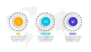 three steps circular infographic template modern crc11617289 size1.14mb - title:Home - اورچین فایل - format: - sku: - keywords: p_id:18