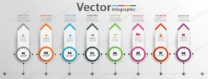 timeline infographics design with eight steps crcdf31457f size5.94mb - title:Home - اورچین فایل - format: - sku: - keywords: p_id:18