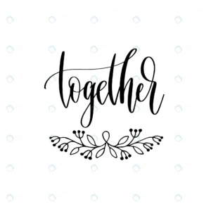 together hand lettering inscription wedding invita rnd961 frp28559661 - title:Home - اورچین فایل - format: - sku: - keywords: p_id:18