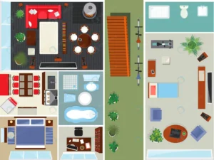 top view apartment interior set crce9358440 size4.04mb 1 - title:Home - اورچین فایل - format: - sku: - keywords: p_id:18