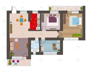 top view architecture plan crc232b37b7 size1.45mb - title:Home - اورچین فایل - format: - sku: - keywords: p_id:18