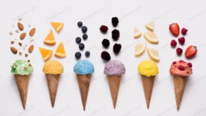 top view collection delicious ice creams table crc8cb9472b size1.30mb - title:Home - اورچین فایل - format: - sku: - keywords: p_id:18