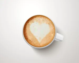 top view cup coffee with latte art crcdc04555d size5.94mb - title:Home - اورچین فایل - format: - sku: - keywords: p_id:18