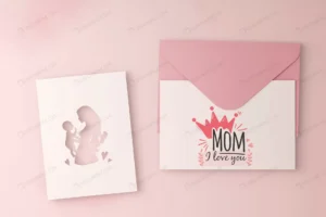 top view mother s day card with envelope crc0a5db7dc size32.17mb - title:Home - اورچین فایل - format: - sku: - keywords: p_id:18