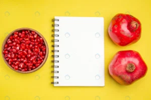 top view pomegranate two pomegranates white noteb crc49d6dbbf size11.11mb 5600x3733 - title:Home - اورچین فایل - format: - sku: - keywords: p_id:18