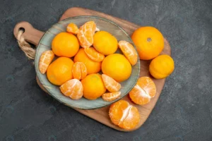 top view tasty juicy tangerines inside plate grey crc3b4e5373 size15.64mb 5600x3737 - title:Home - اورچین فایل - format: - sku: - keywords: p_id:18