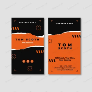 torn paper double sided vertical business card crc863ccef1 size0.61mb - title:Home - اورچین فایل - format: - sku: - keywords: p_id:18